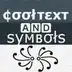 Cool text and symbols