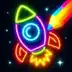 Neon Doodle