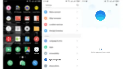 How can I update my Android mobile Android phone?