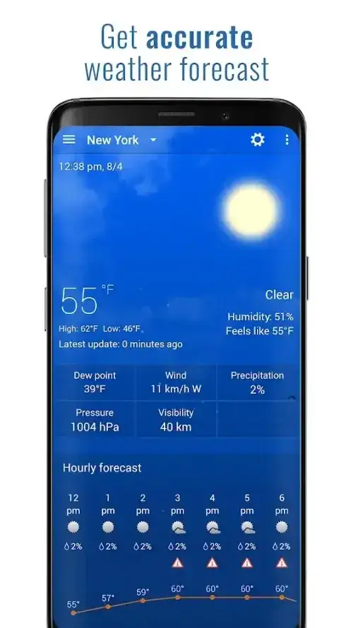 3D Sense Clock & Weather
