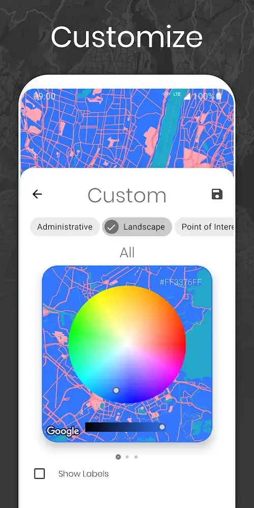 Cartogram โ Live Map Wallpapers & Backgrounds
