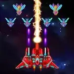 Galaxy Attack: Alien Shooter v74.4 MOD APK (God Mod, Add Money, Damage, AntiCheat)