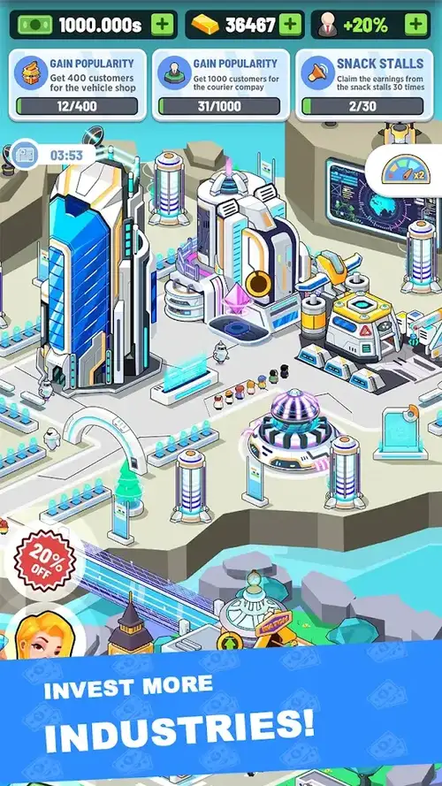 Idle City Tycoon-Build Game