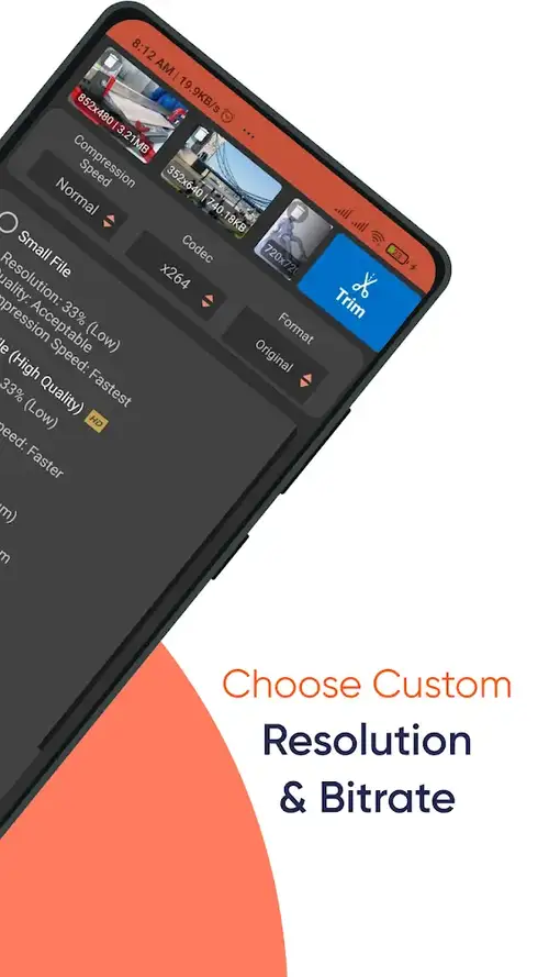Video Compressor โ Compact Video(MP4,MKV,AVI,MOV)