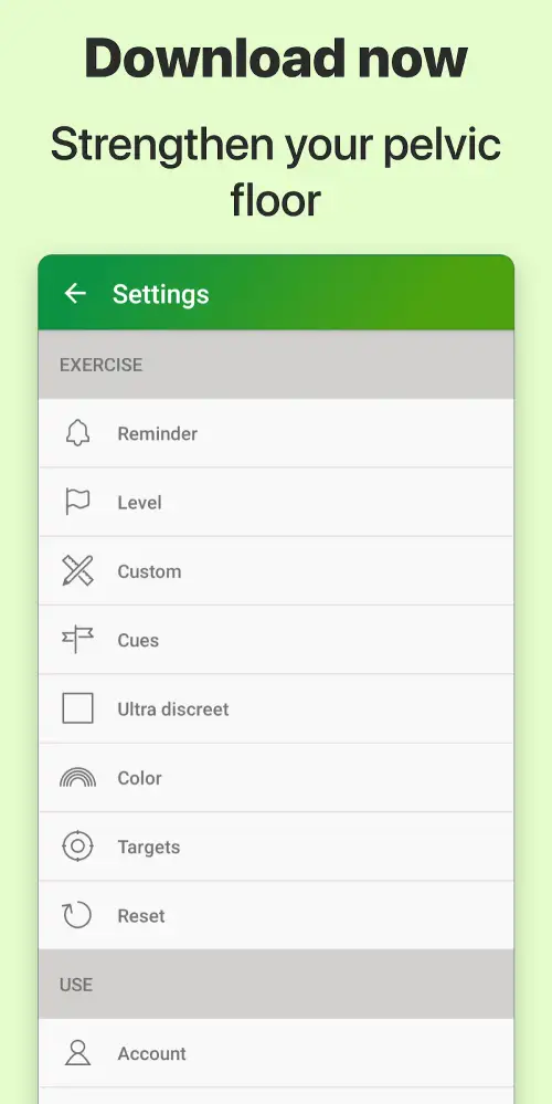 Kegel Trainer – Exercises