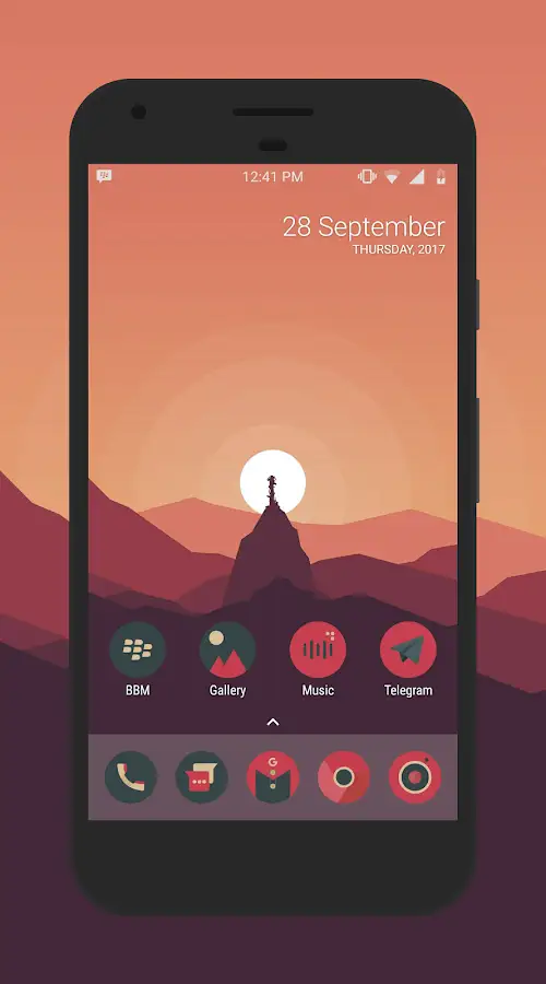 Sagon Circle: Dark Icon Pack APK v17.4 (Full Version) screenshot 1
