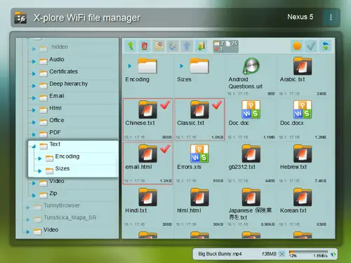 X-plore File Manager screenshot 2