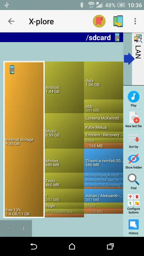 X-plore File Manager screenshot 4