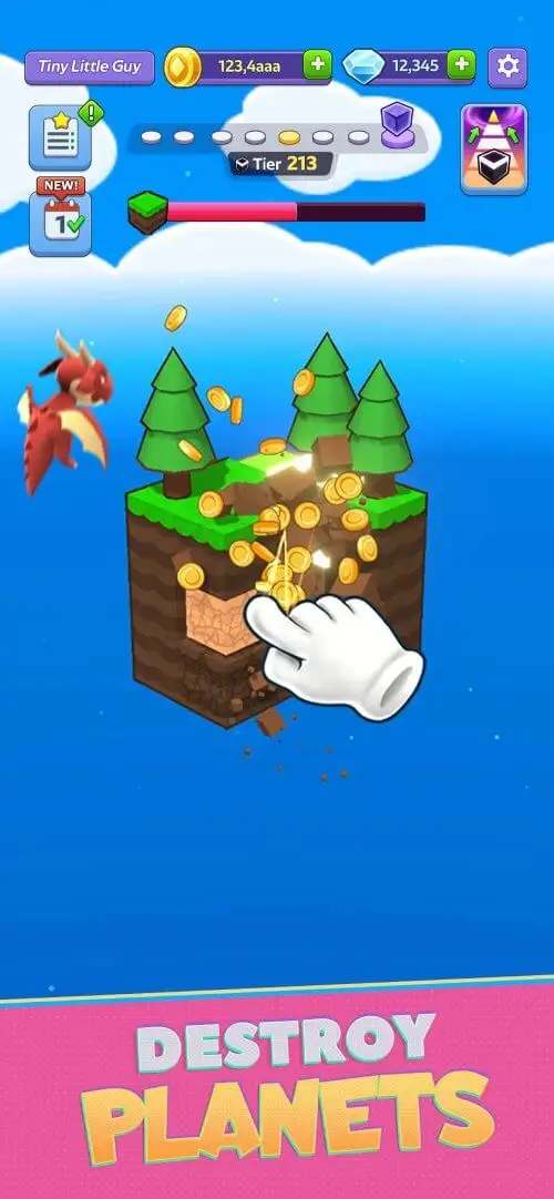 Tiny Worlds: Dragon Idle games