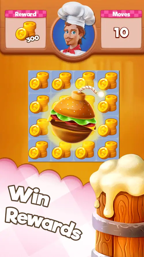 Kitchen Swipe – Match 3 Puzzle