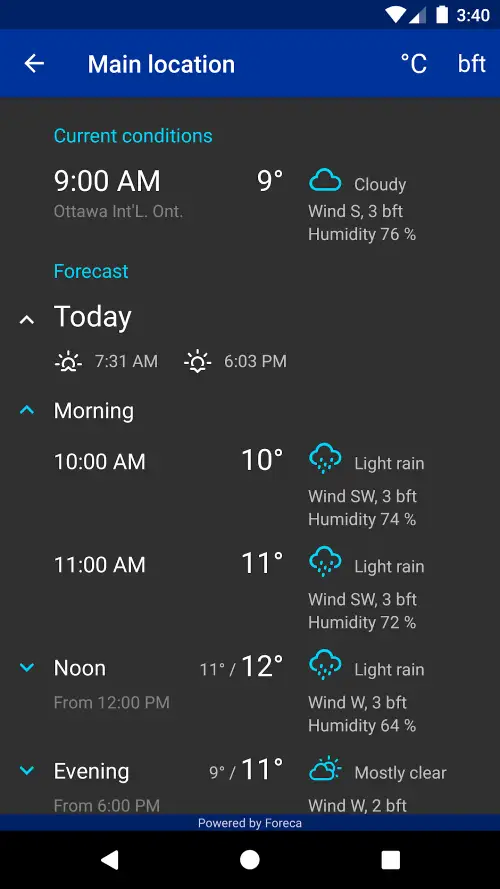 Rain Alarm