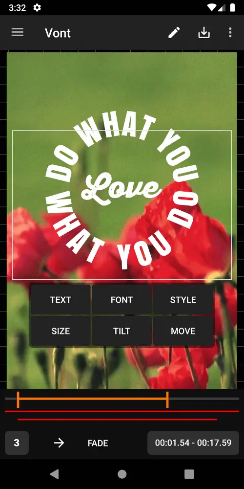Vont โ Text on Videos
