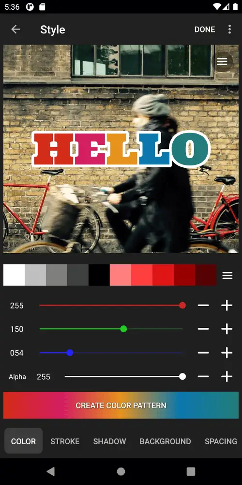 Vont โ Text on Videos