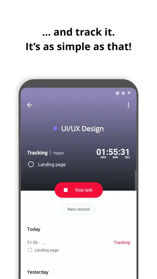 Boosted Time Tracker