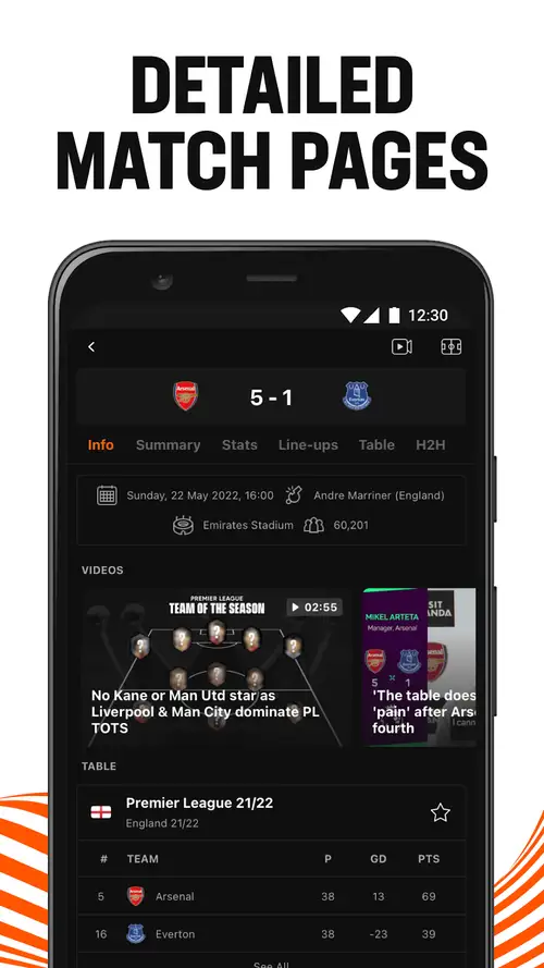 LiveScore screenshot 4