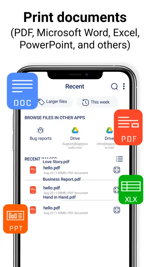 Mobile Printer: Simple Print