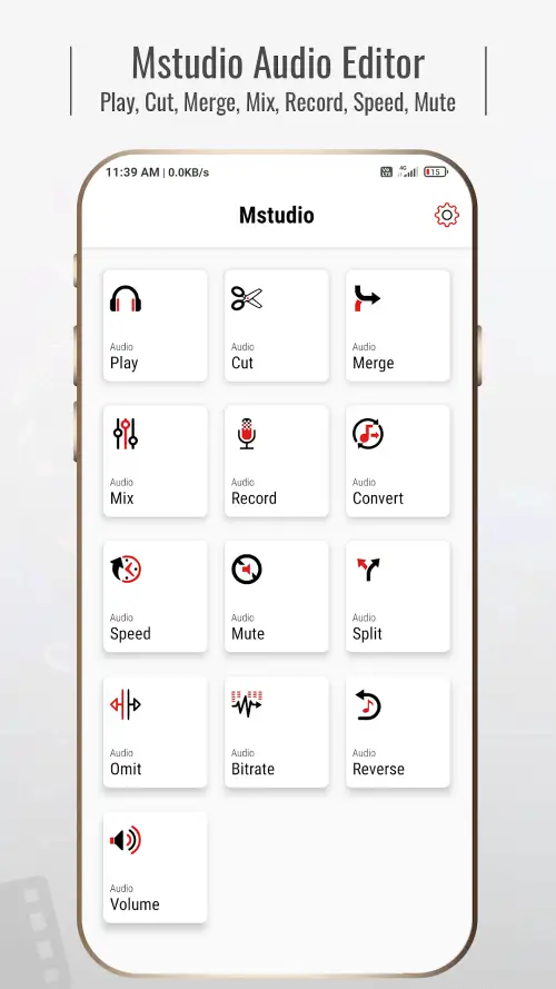 Mstudio : Audio & Music Editor
