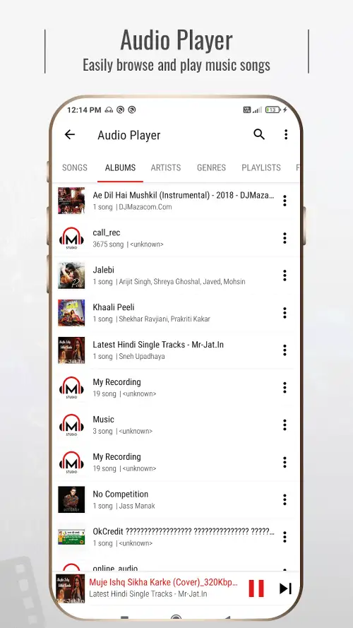 Mstudio : Audio & Music Editor