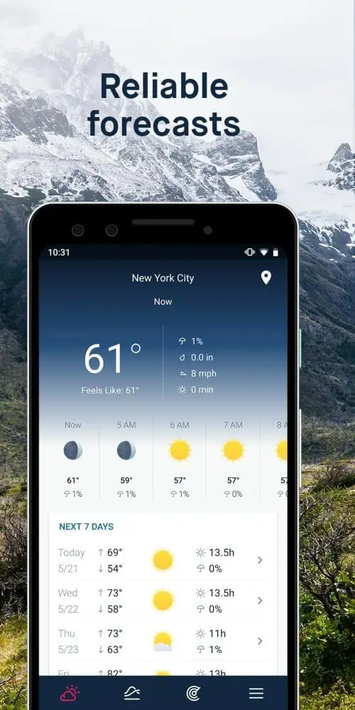 WeatherPro: Forecast, Radar &