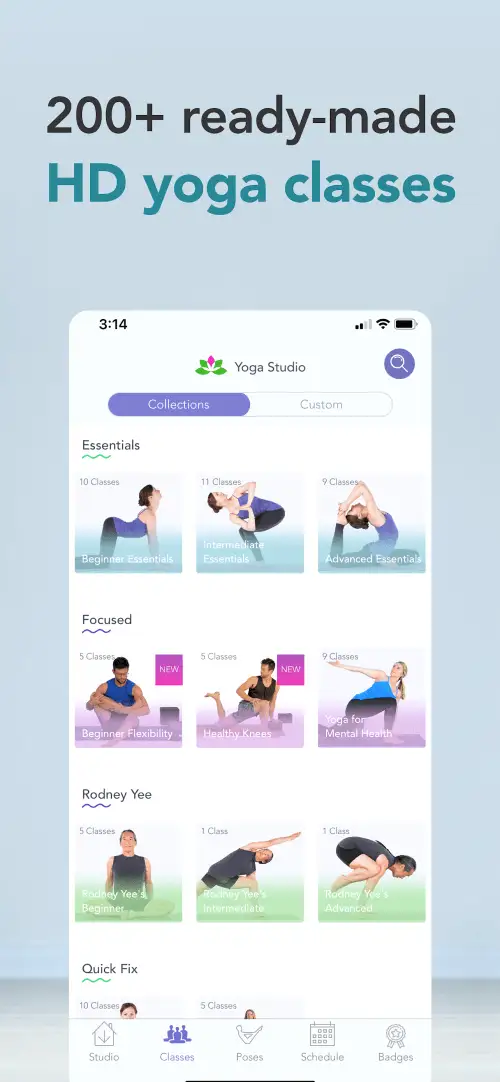 Yoga Studio: Poses & Classes