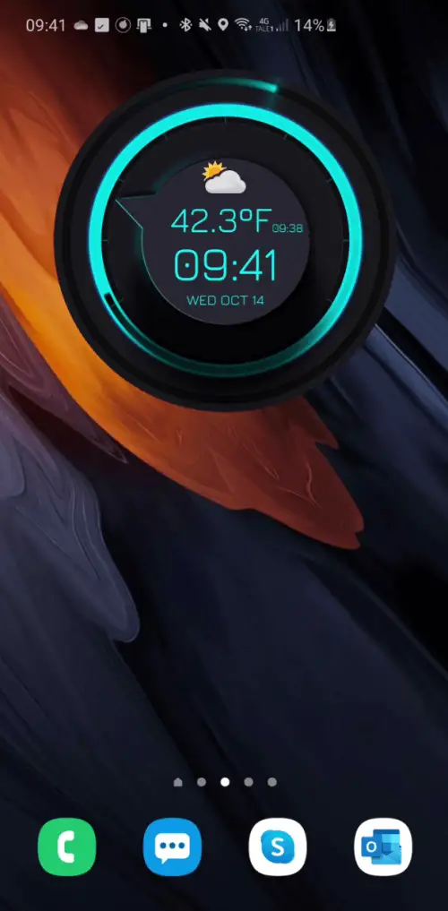 Android Clock Widgets