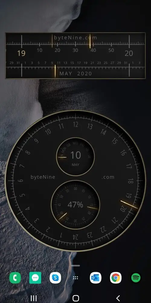 Android Clock Widgets
