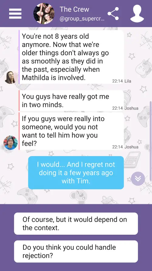 Hey Love Tim: High School Chat