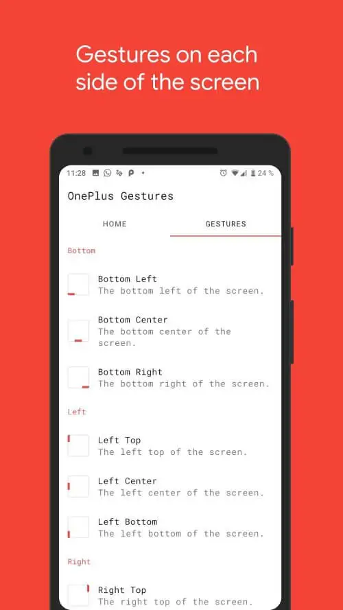 Vivid Navigation Gestures