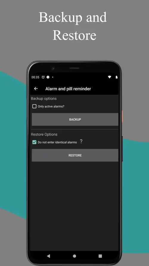 Alarm and pill reminder
