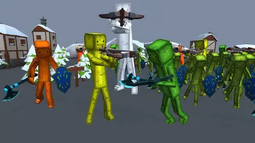Fruit vs People Playground 3D