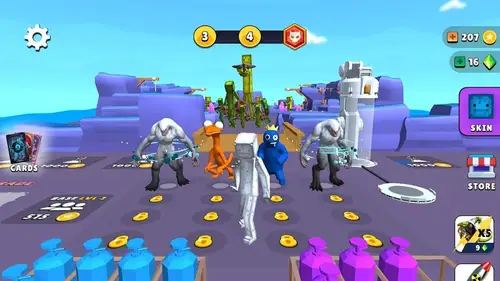 Fruit vs People Playground 3D