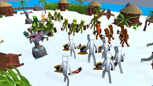 Fruit vs People Playground 3D