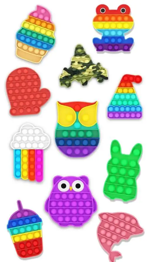 Pop It Fidget 3D