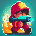 Firefighter: pixel shooter v0.1.3 MOD APK (Unlimited Money)