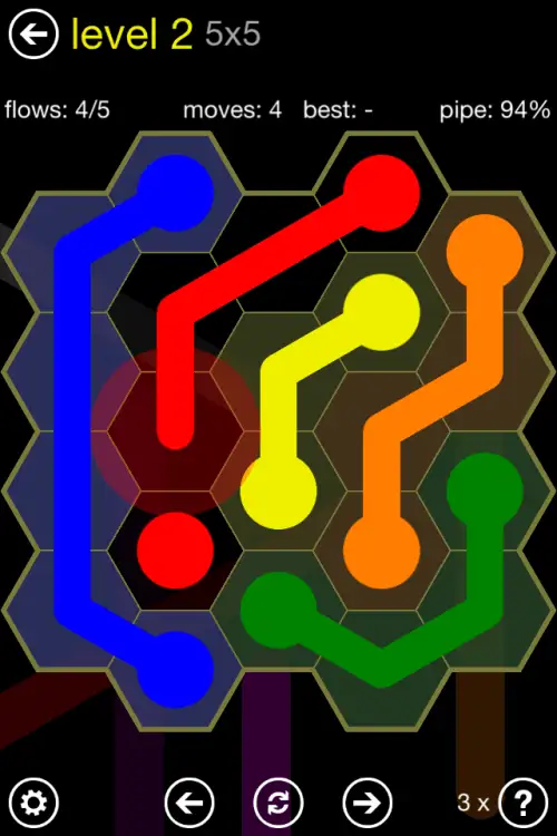 Flow Free: Hexes