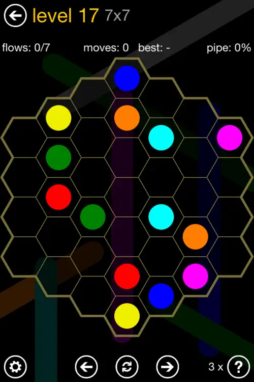 Flow Free: Hexes