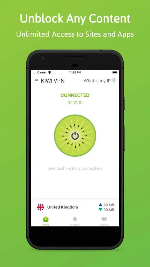 Kiwi VPN Connection IP Changer