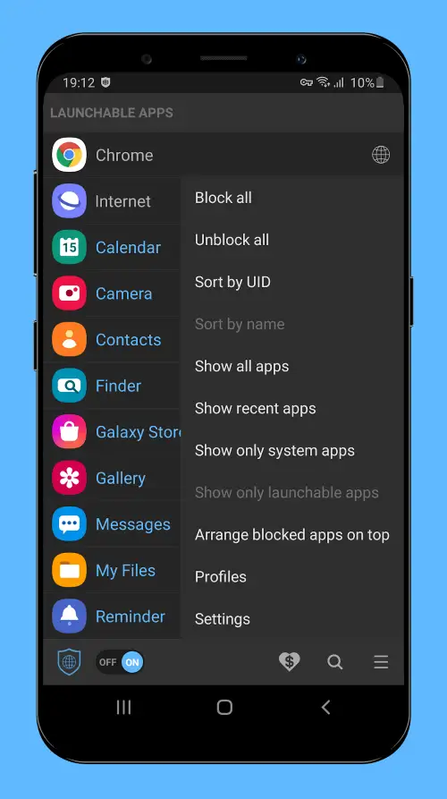Net Blocker โ Firewall per app
