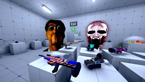 Nextbots In Backrooms: Shooter