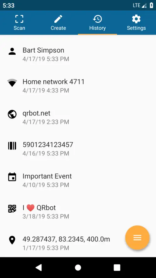 QRbot: QR & barcode reader