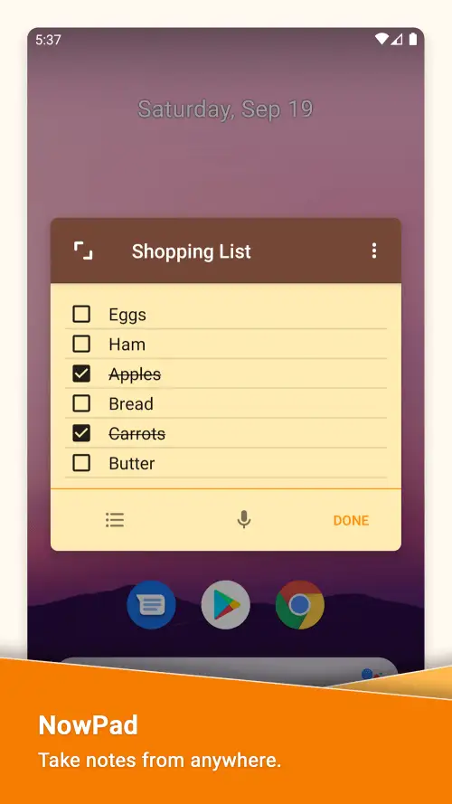Write Now โ Notepad