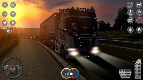 City Euro Truck Simulator 3d