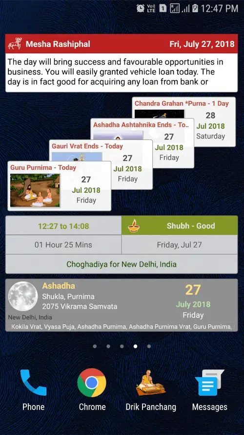 Hindu Calendar – Drik Panchang