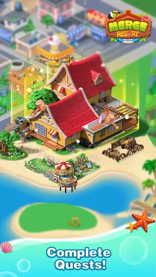 Merge Resort – Merge Game