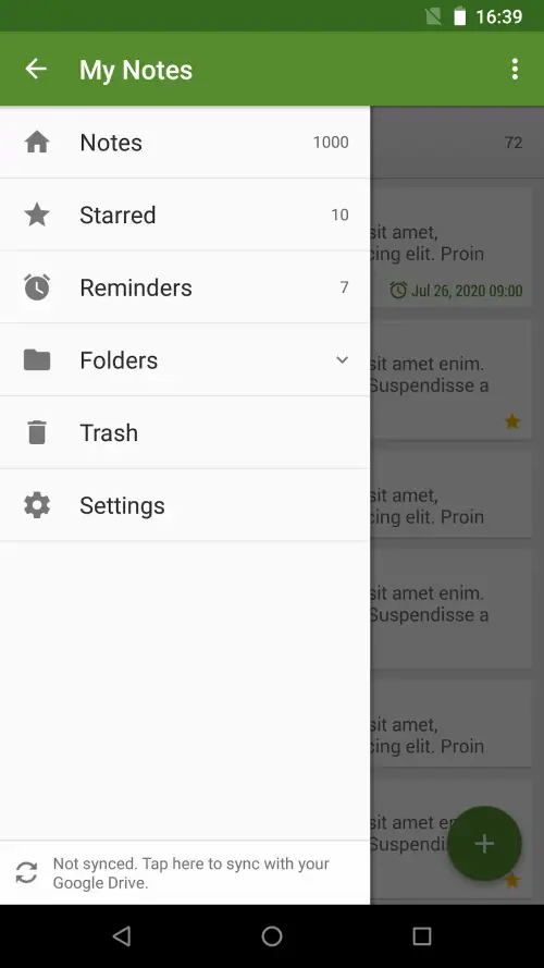 My Notes – Notepad