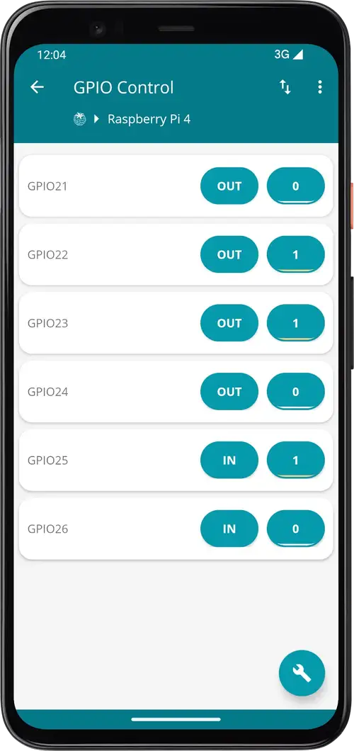 RaspController screenshot 3