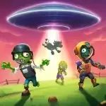 Aliens vs Zombies: Invasion v2607.27.1048 MOD APK (Money, Energy, VIP)