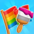 Flag Painters v2.17 MOD APK (Unlimited Gems, Unlocked All Characters )