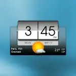 3D flip clock & weather v9.12.0 MOD APK (Premium Unlocked)