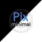 Pix-Minimal Black/White Icons v9.1.Build APK (Full Version)